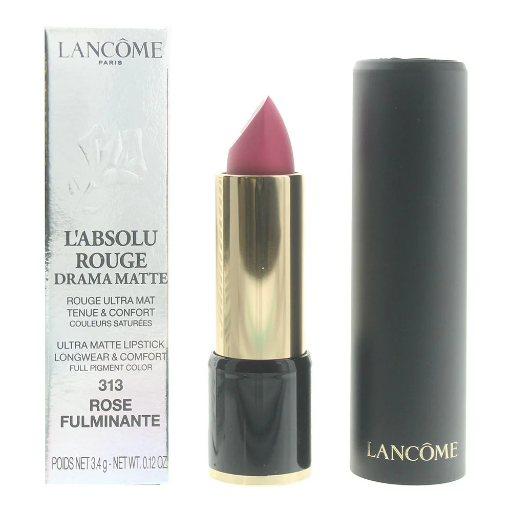 Lancome L'Absolu Rouge Drama Matte 313 Rose Fulminante Lipstick 4ml Women