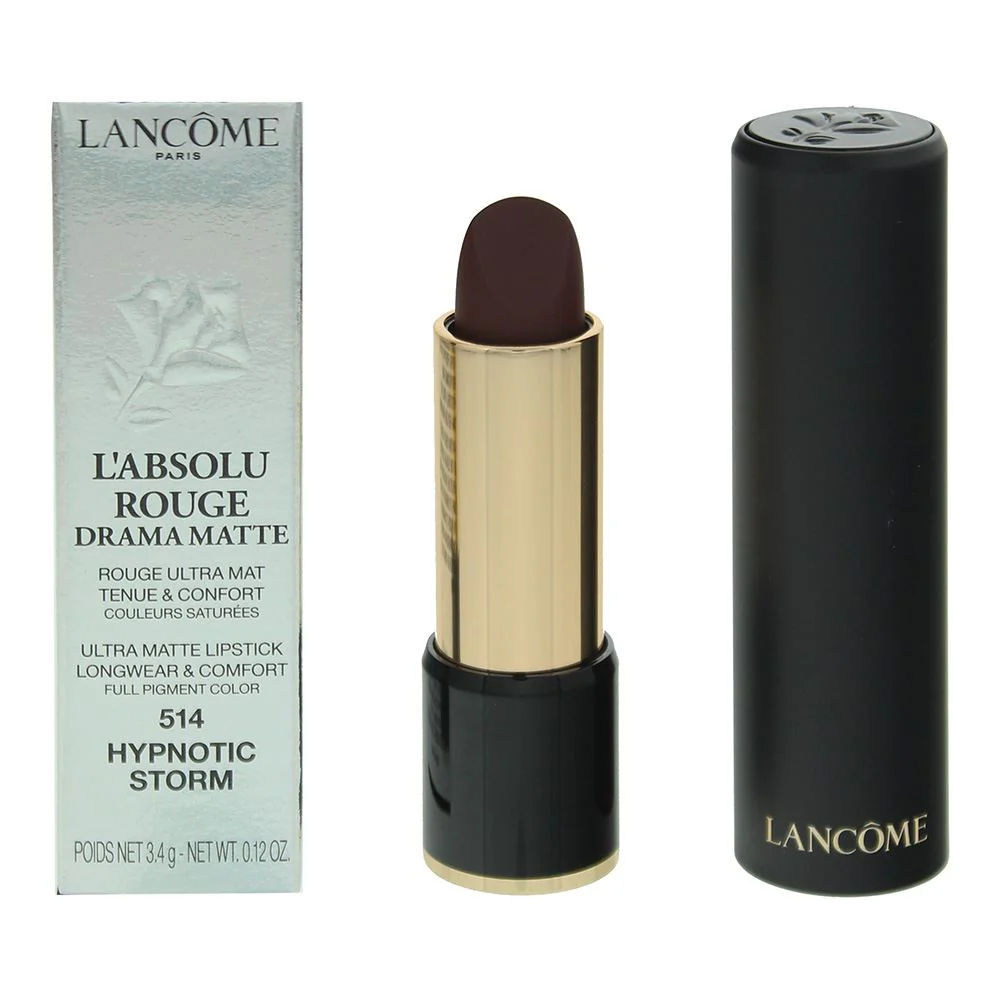 Lancome L'Absolu Rouge Drama Matte #514 Hypnotic Storm Lip Color 3.4g Women