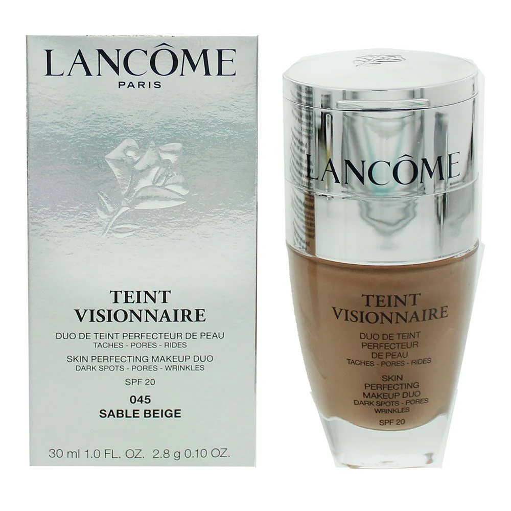 Lancome Teint Vissionnaire 045 Sable Beige Medium Foundation 30ml Women