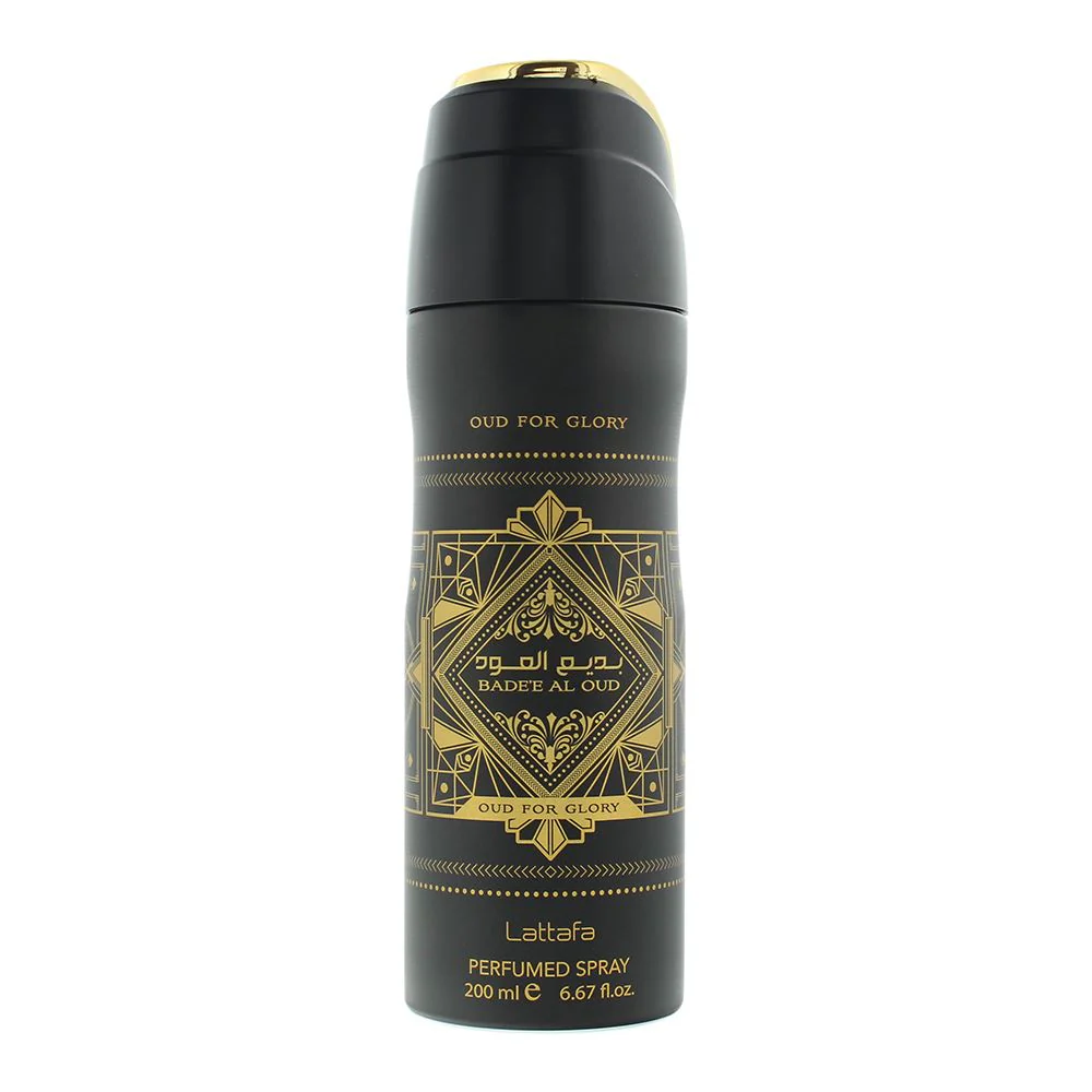 Lattafa Bade'e Al Oud Perfumed Body Spray 200ml For Unisex - Image 2