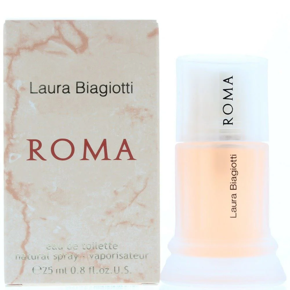 Laura Biagiotti Roma Eau de Toilette 25ml Women Spray