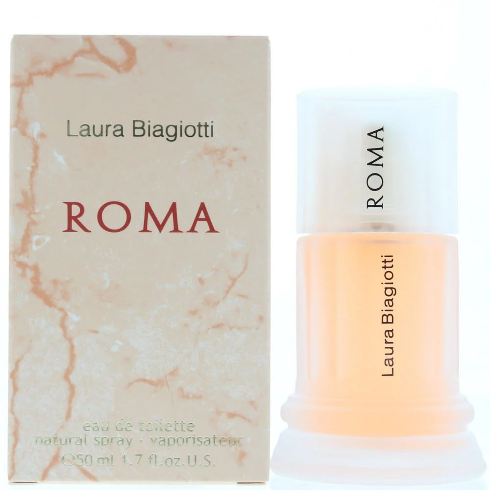 Laura Biagiotti Roma Eau de Toilette 50ml Women Spray