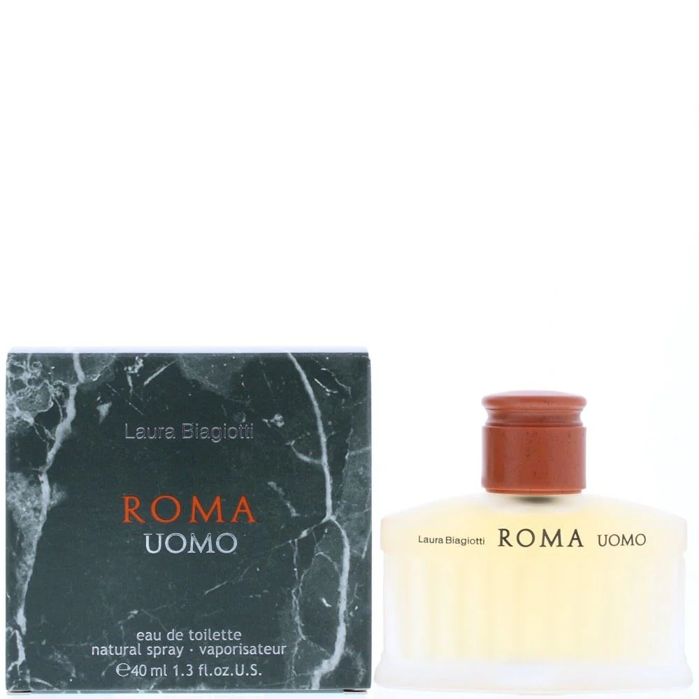 Laura Biagiotti Roma Uomo M Eau de Toilette 40ml Men Spray