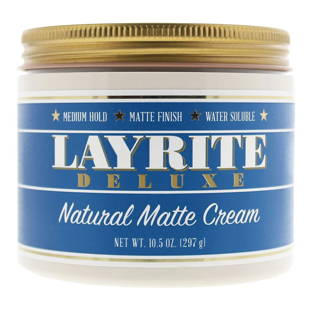 Layrite Deluxe Natural Matte Hair Cream 297g For Men
