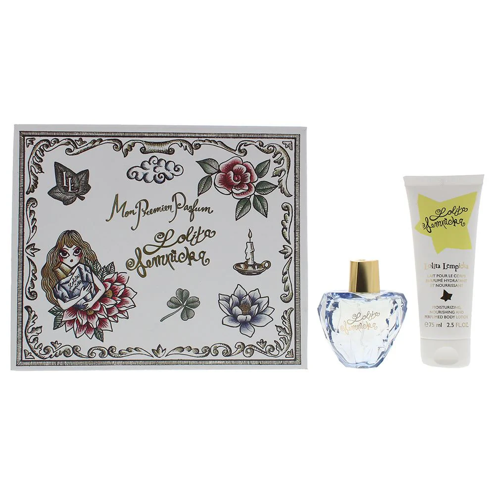 Lolita Lempicka Mon Premier 2 Piece Gift Set: EDP 50ml Body Lotion 75ml Women