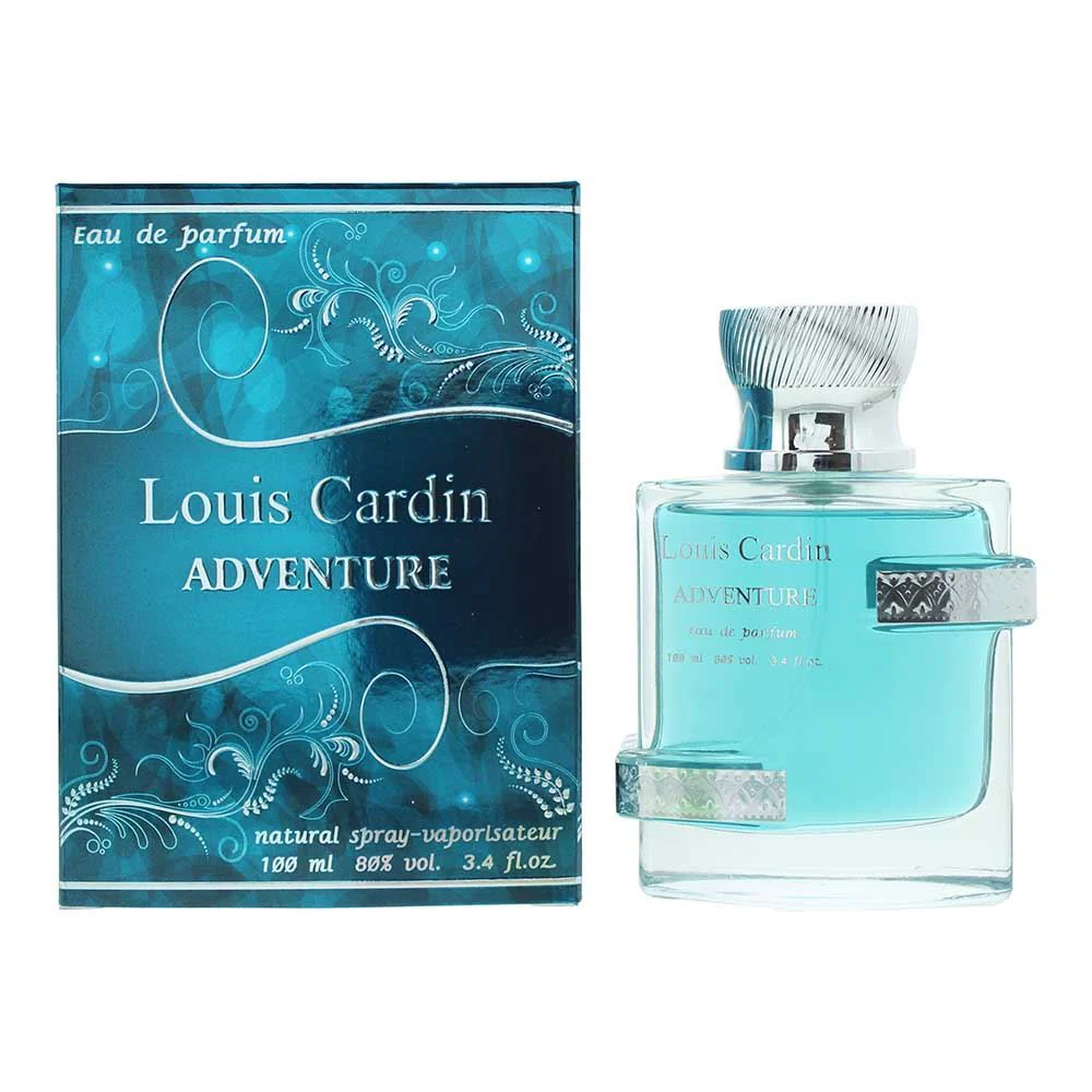 Louis Cardin Adventure Eau de Parfum 100ml Spray For Him Men