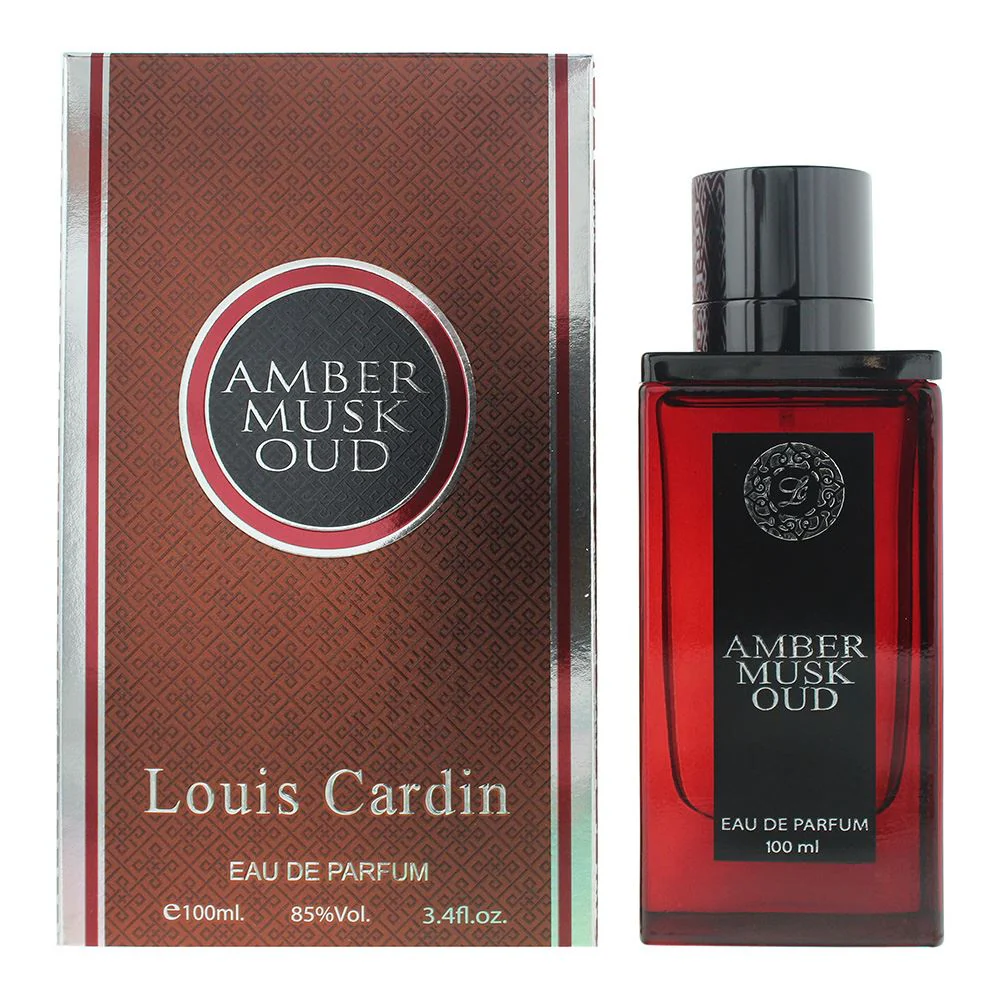 Louis Cardin Amber Musc Oud Eau De Parfum 100ml for Unisex