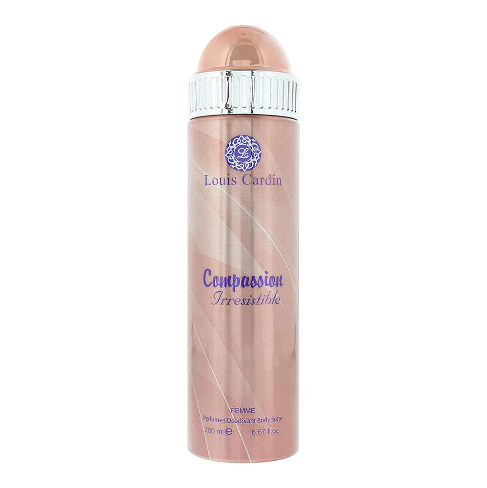 Louis Cardin Compassion2 Femme Perfumed Deodorant Body Spray 200ml For Women