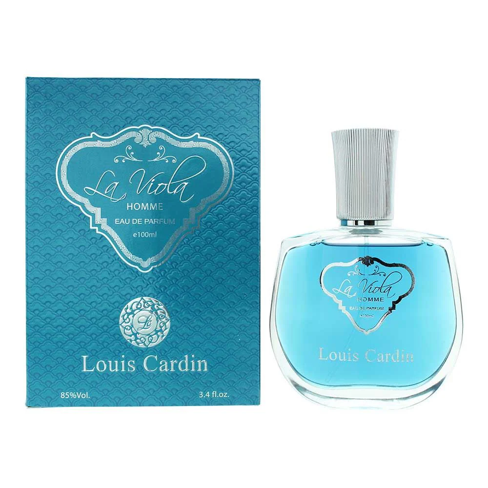 Louis Cardin La Viola Homme EDP 100ml Spray For Men Brand NEW Him Brand NEW