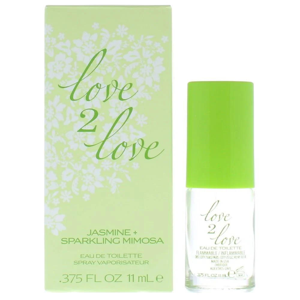 Love 2 Love Jasmine Sparkling Mimosa Eau de Toilette 11ml Women Spray