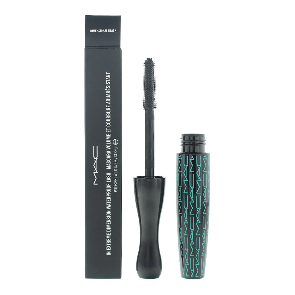 Mac In Extreme Waterproof Dimensional Black Mascara 3.3g For Women