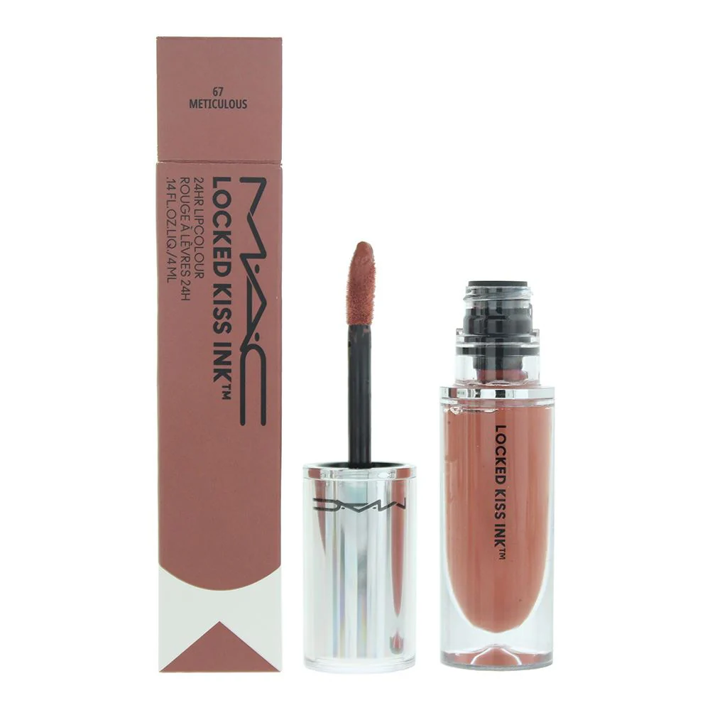 Mac Locked Kiss Ink 67 Meticulous Lip Colour 4ml For Women