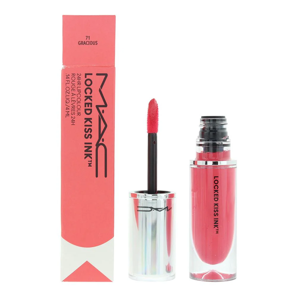 Mac Locked Kiss Ink 71 Gracious Lip Colour 4ml for Women
