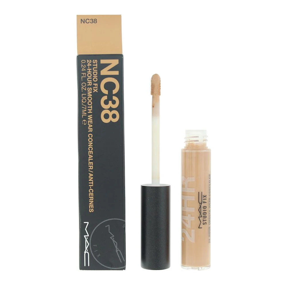 Mac Studio Fix 24 Hour Smooth Wear Nc38 Concealer 7ml For Women