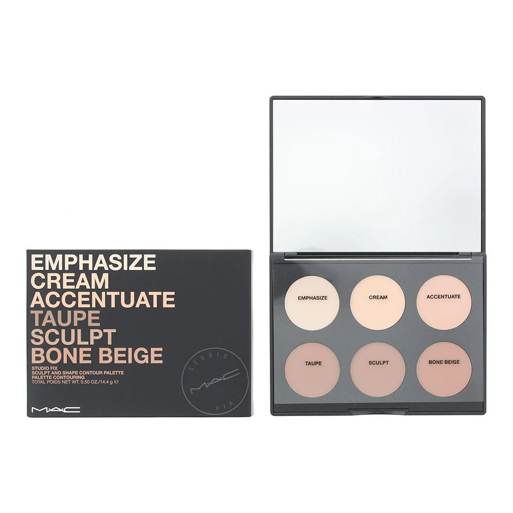 Mac Studio Fix Sculpt And Shape Light Medium Contouring Palette 14.5g for Women