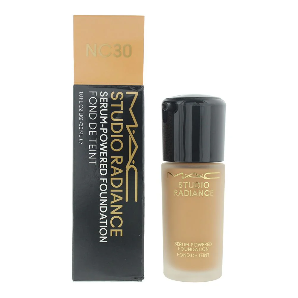 Mac Studio Radiance Serum Powered Nc30 Foundation 30ml for Women