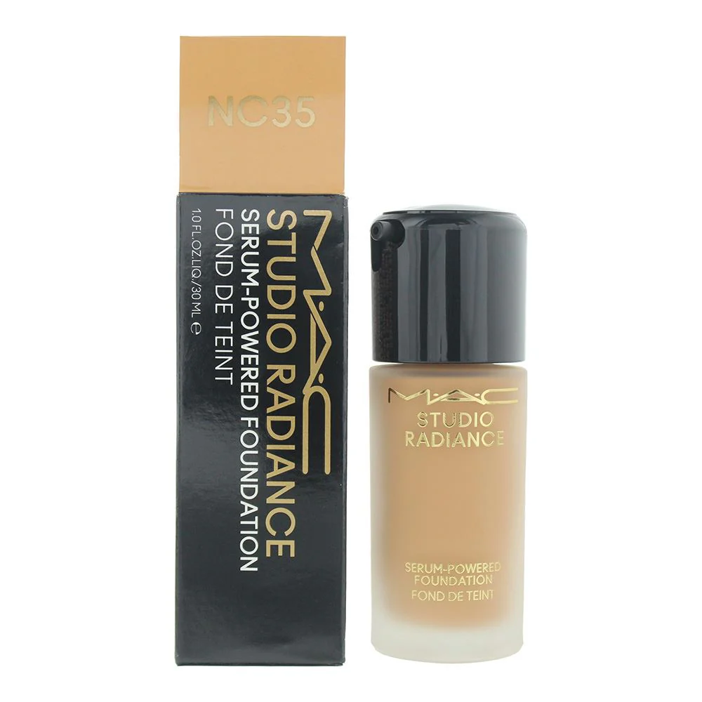 Mac Studio Radiance Serum Powered Nc35 Foundation 30ml For Women