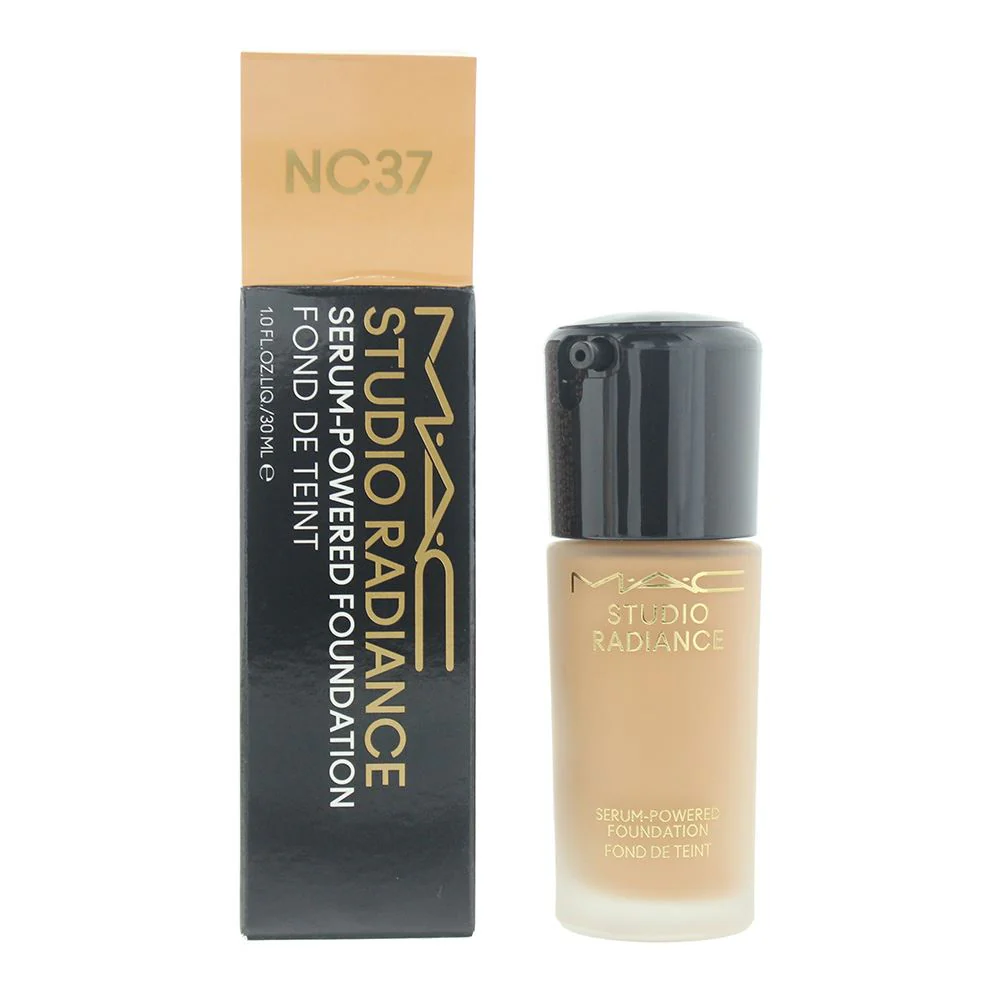 Mac Studio Radiance Serum Powered Nc37 Foundation 30ml For Women