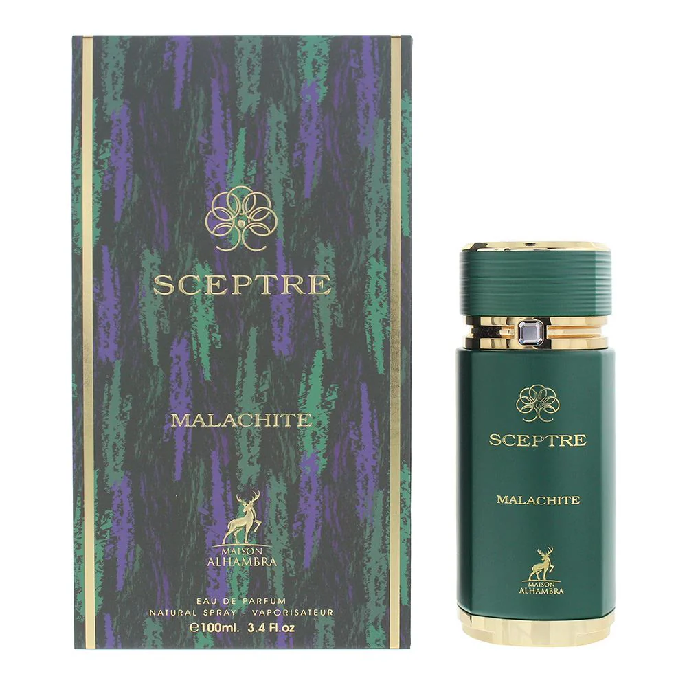 Maison Alhambra Sceptre Malachite Eau De Parfum 100ml For Men