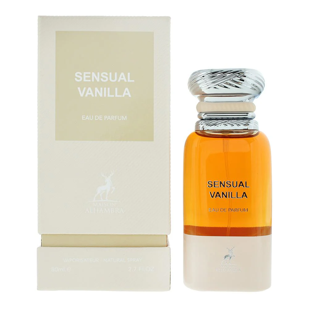 Maison Alhambra Sensual Vanilla Eau De Parfum 80ml for Unisex