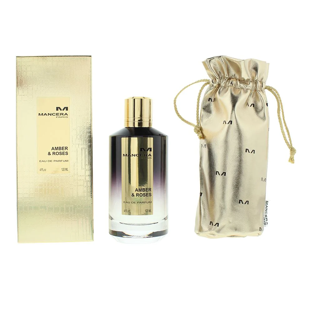 Mancera Paris Amber Roses Eau de Parfum 120ml Unisex Spray