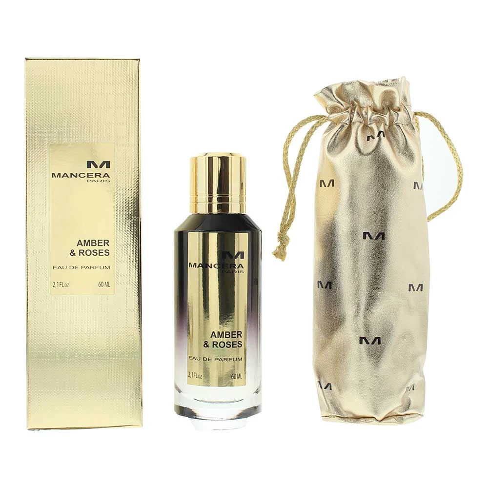 Mancera Paris Amber Roses Eau de Parfum 60ml Unisex Spray