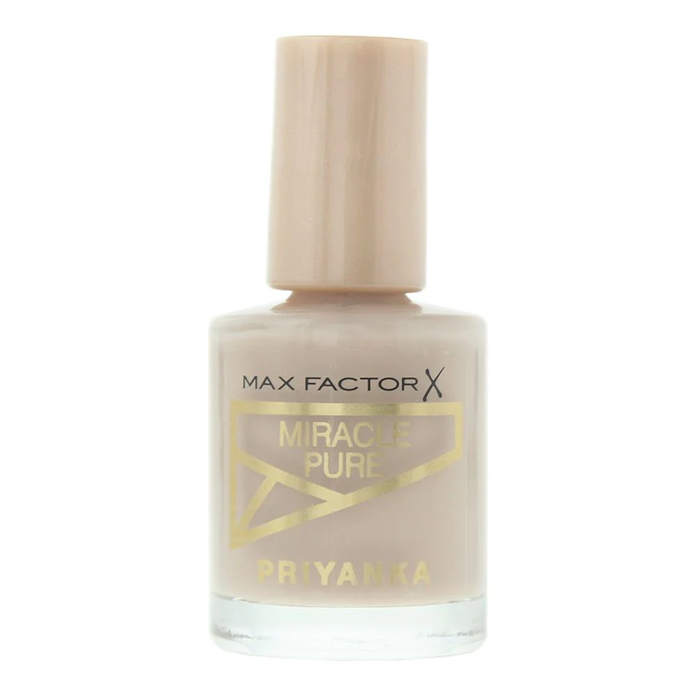 Max Factor Miracle Pure Priyanka 216 Vanilla Nail Polish 12ml For Women