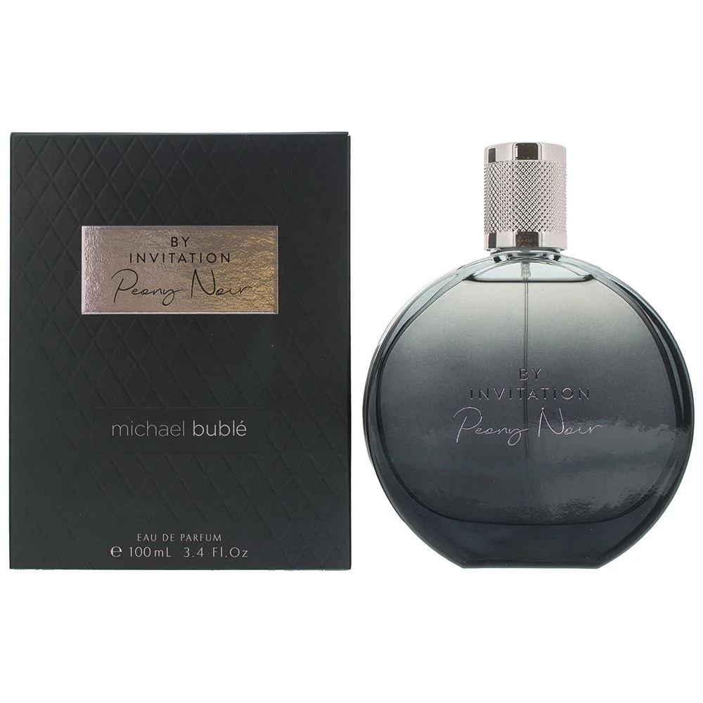 Michael Buble By Invitation Peony Noir Eau de Parfum 100ml Women Spray
