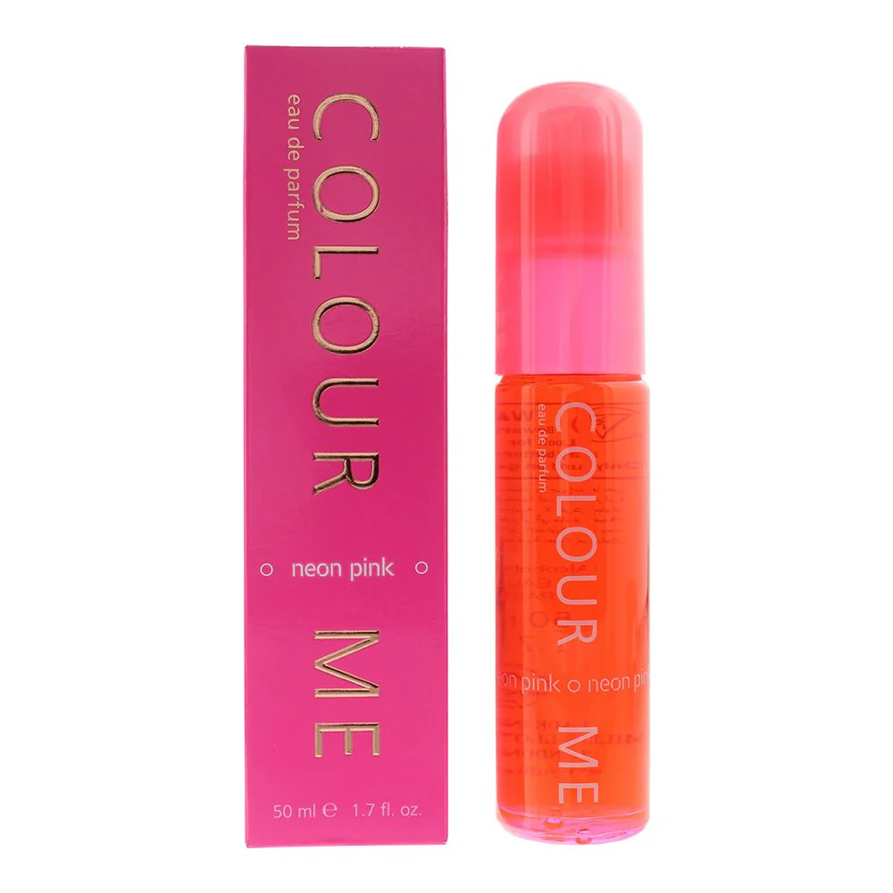 Milton Lloyd Colour Me Femme Neon Pink EDP 50ml Spray For Women NEW Her NEW