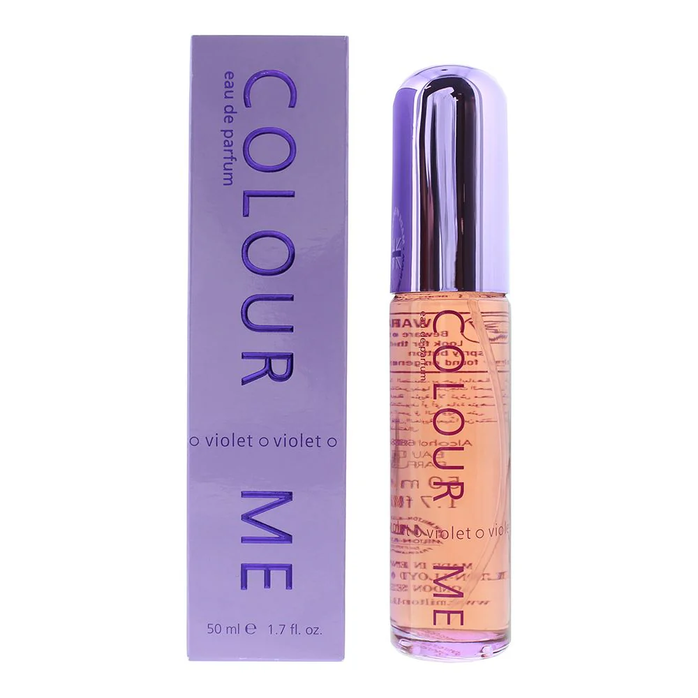 Milton Lloyd Colour Me Femme Violet EDP 50ml Spray For Women Her Brand NEW