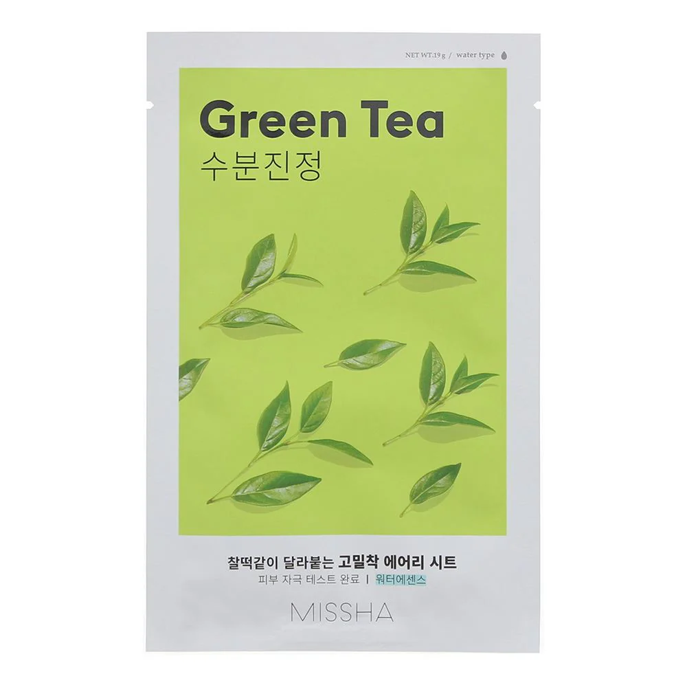 Missha Airy Fit Green Tea Sheet Mask 19g