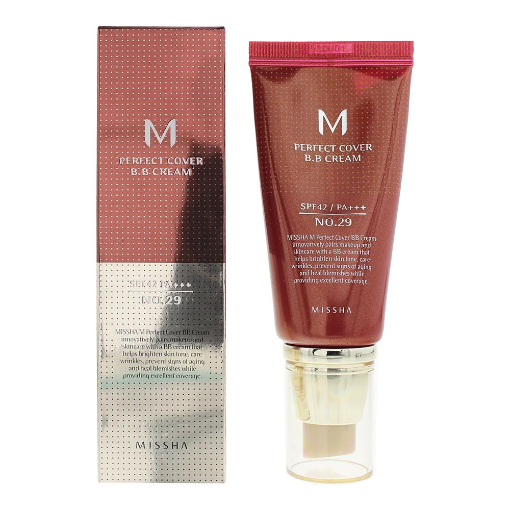 Missha Perfect Cover No.29 Caramel Beige BB Cream SPF42 50ml