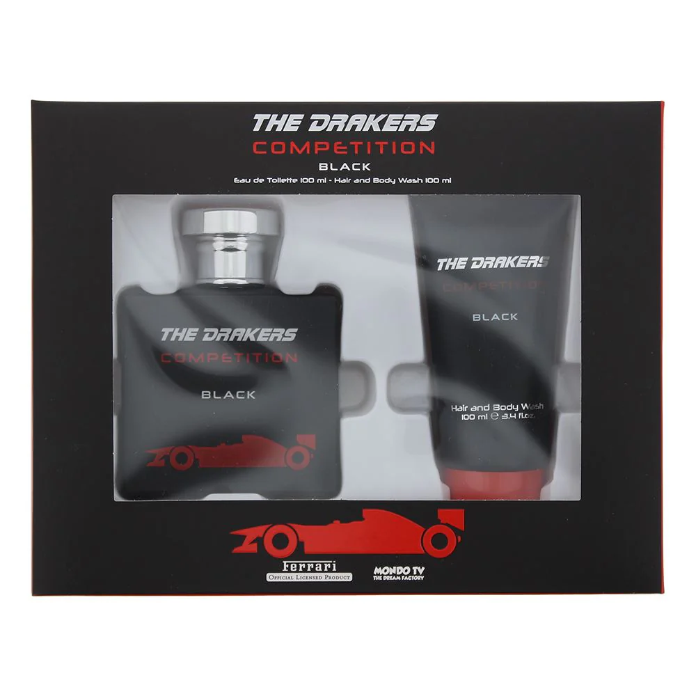 Mondo Tv Drakers Black EDT 100ml - Hair And Body Wash 100ml Men