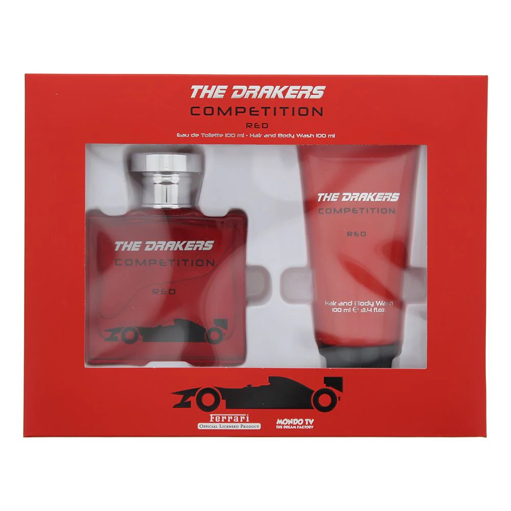 Mondo Tv Drakers Red EDT 100ml - Hair And Body Wash 100ml Men