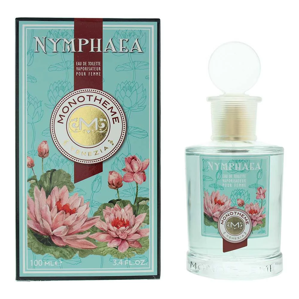 Monotheme Nymphaea Eau de Toilette 100ml Spray For Women Brand NEW Her Brand NEW