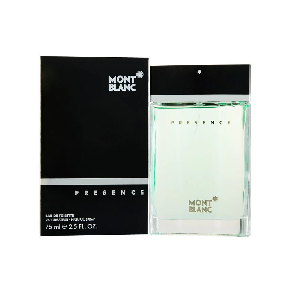 Montblanc Presence Eau de Toilette 75ml Men Spray
