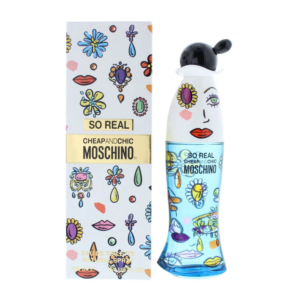 Moschino So Real Eau de Toilette 100ml Women Spray