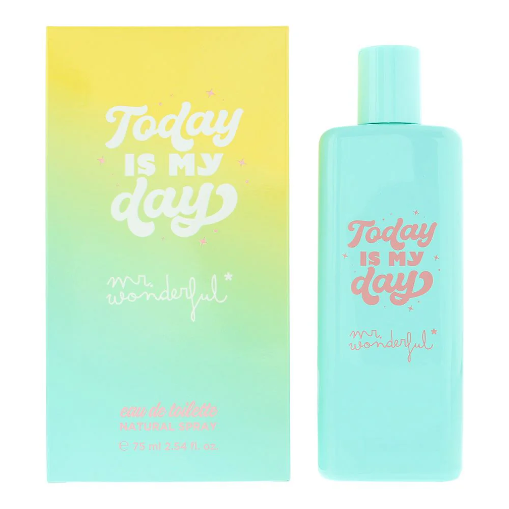 Mr Wonderful Today Is My Day Eau de Toilette 75ml For Women