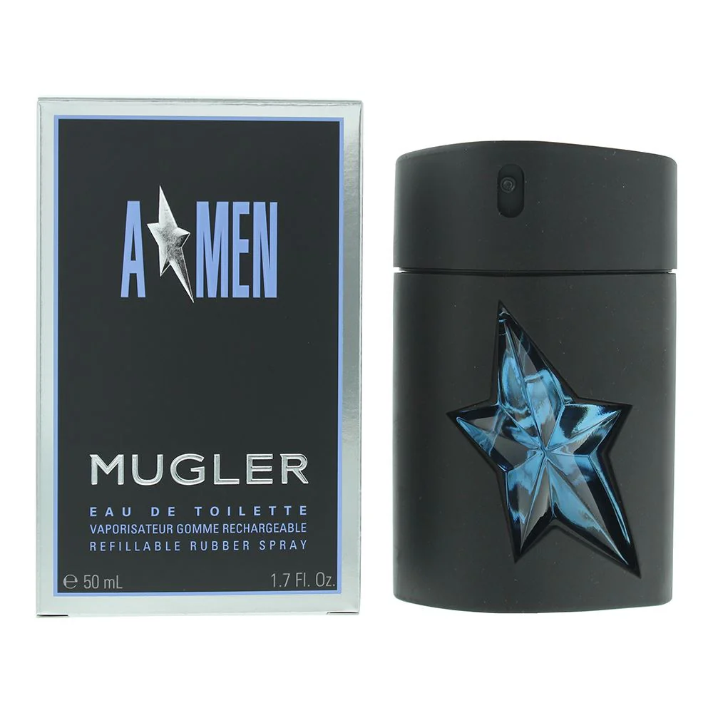Mugler A Men Refollable Eau De Toilette 50ml Men Spray