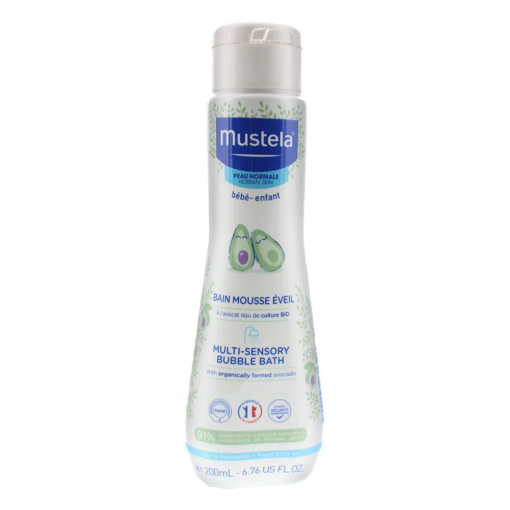 Mustela Bebe-Enfant Multi Sensory Bubble Bath Gel 200ml
