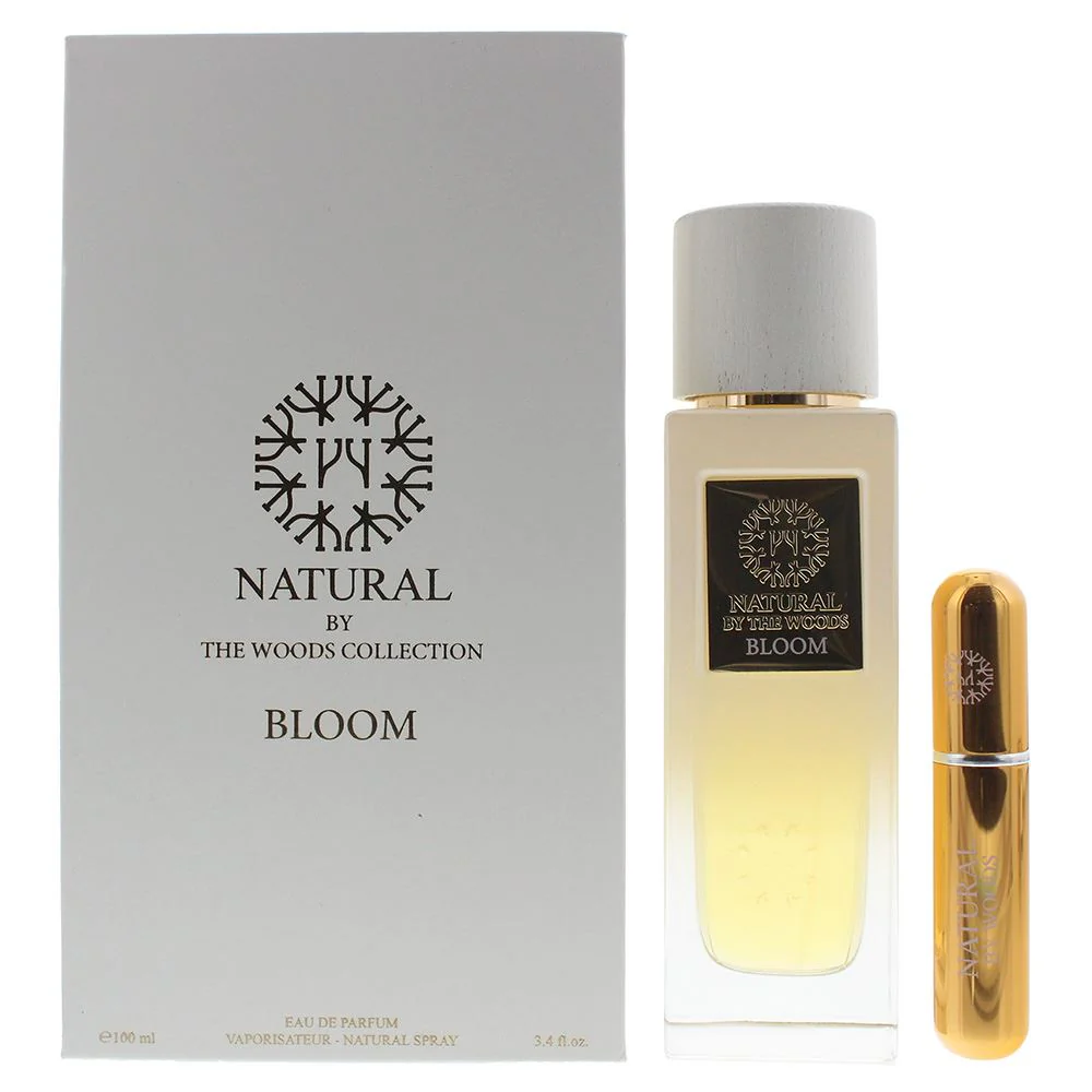 Natural by The Woods Collection Bloom 2 Pcs EDP 100ML EDP 5ML Unisex Spray