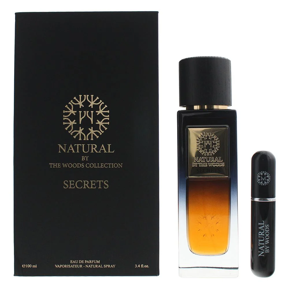 Natural By The Woods Collection Secret 2pcs Gift Set (EDP 100ml +EDP 5ml) Unisex