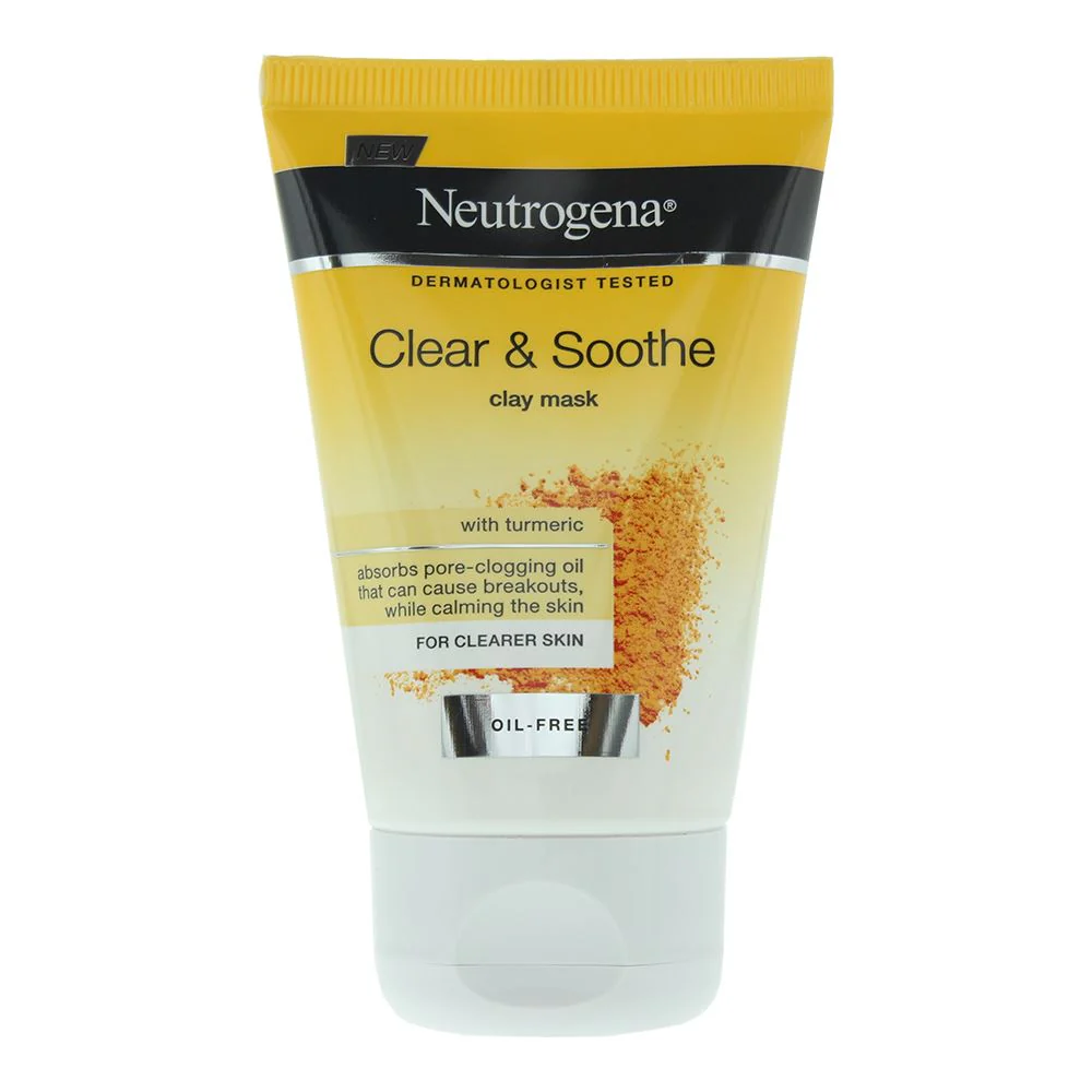 Neutrogena Clear Soothe Clay Mask 50ml For Unisex