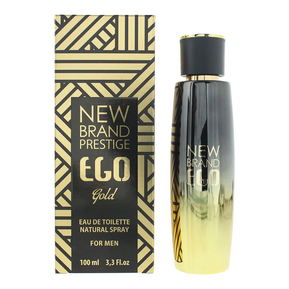 New Brand Ego Gold For Men Eau De Toilette 100ml For Men