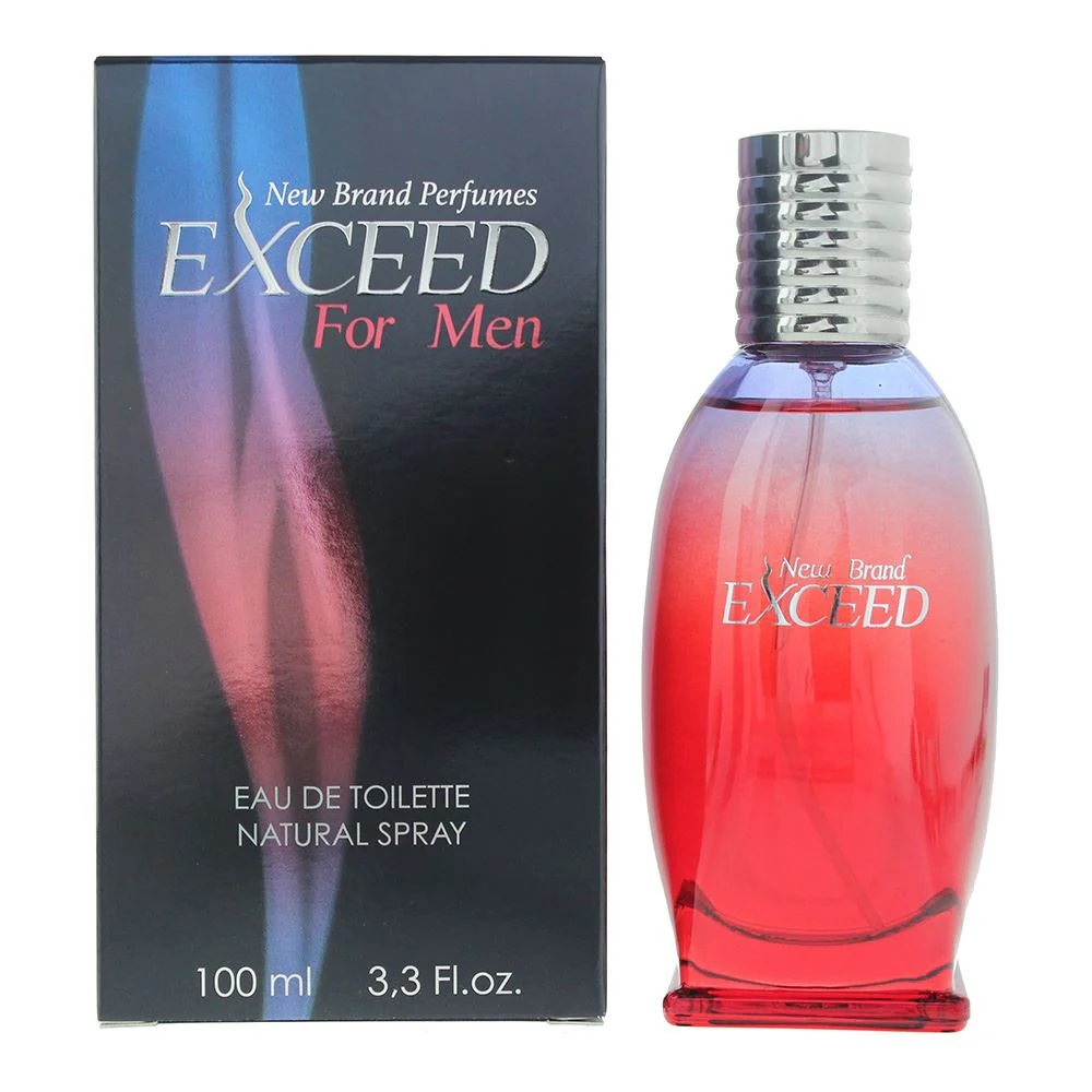 New Brand Exceed For Men Eau De Toilette 100ml For Men