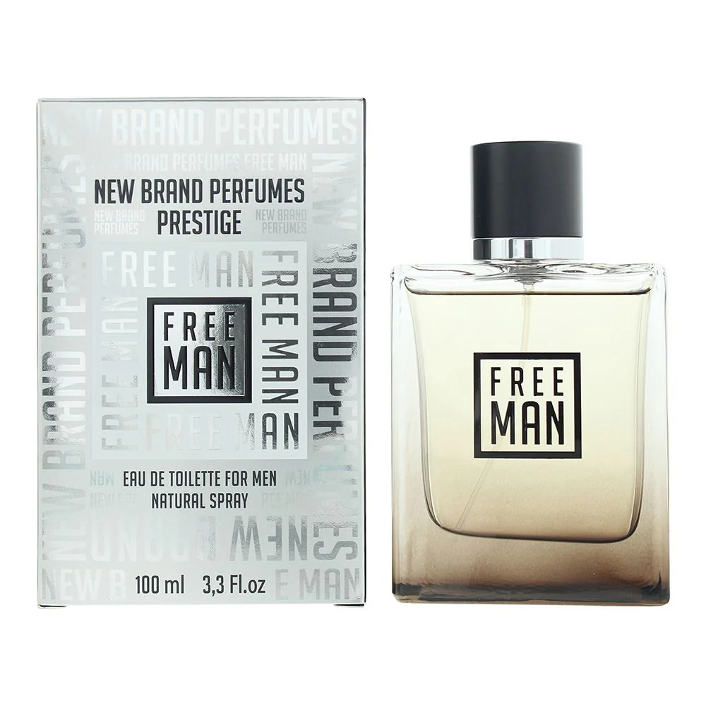 New Brand Free Man Eau De Toilette 100ml For Men