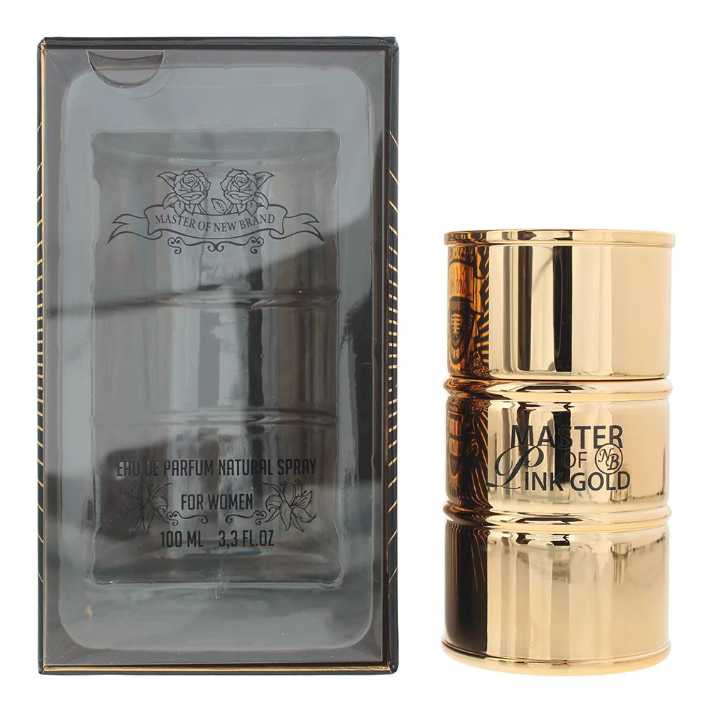 New Brand Master Of Pink Gold For Women Eau De Parfum 100ml For Women