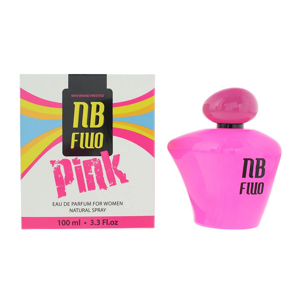 New Brand Prestige Fluo Pink Eau De Parfum 100ml For Women