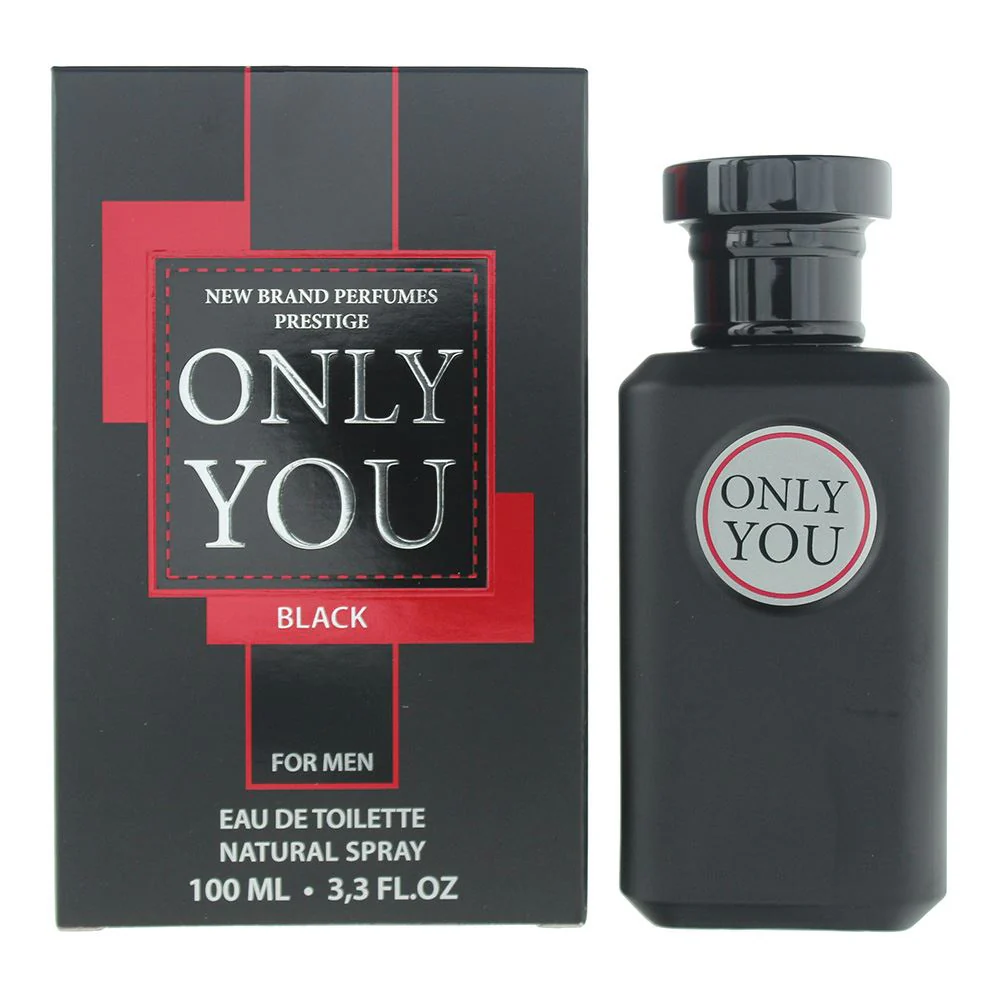 New Brand Prestige Only You Black Eau De Toilette 100ml For Men