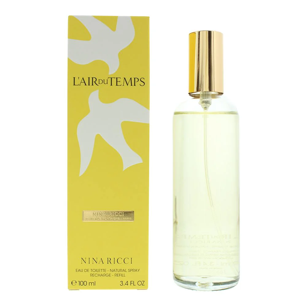 Nina Ricci L'air Du Temps Refill Eau de Toilette 100ml Women Spray
